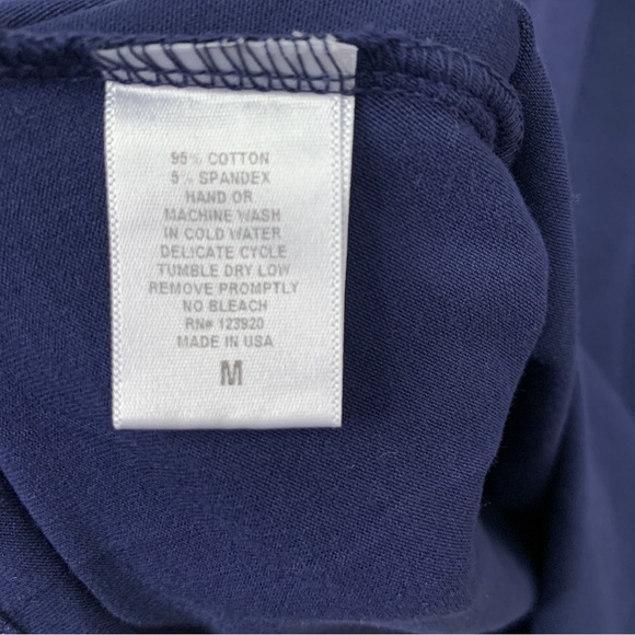 Revolve LAMade Peekaboo Shoulder Mini Dress  Medium Navy - Picture 6 of 6